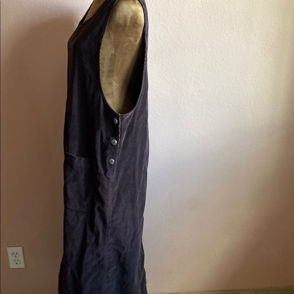 ASHLY BRENT Elegant Brown Sleeveless Dress - Picture 3 of 10